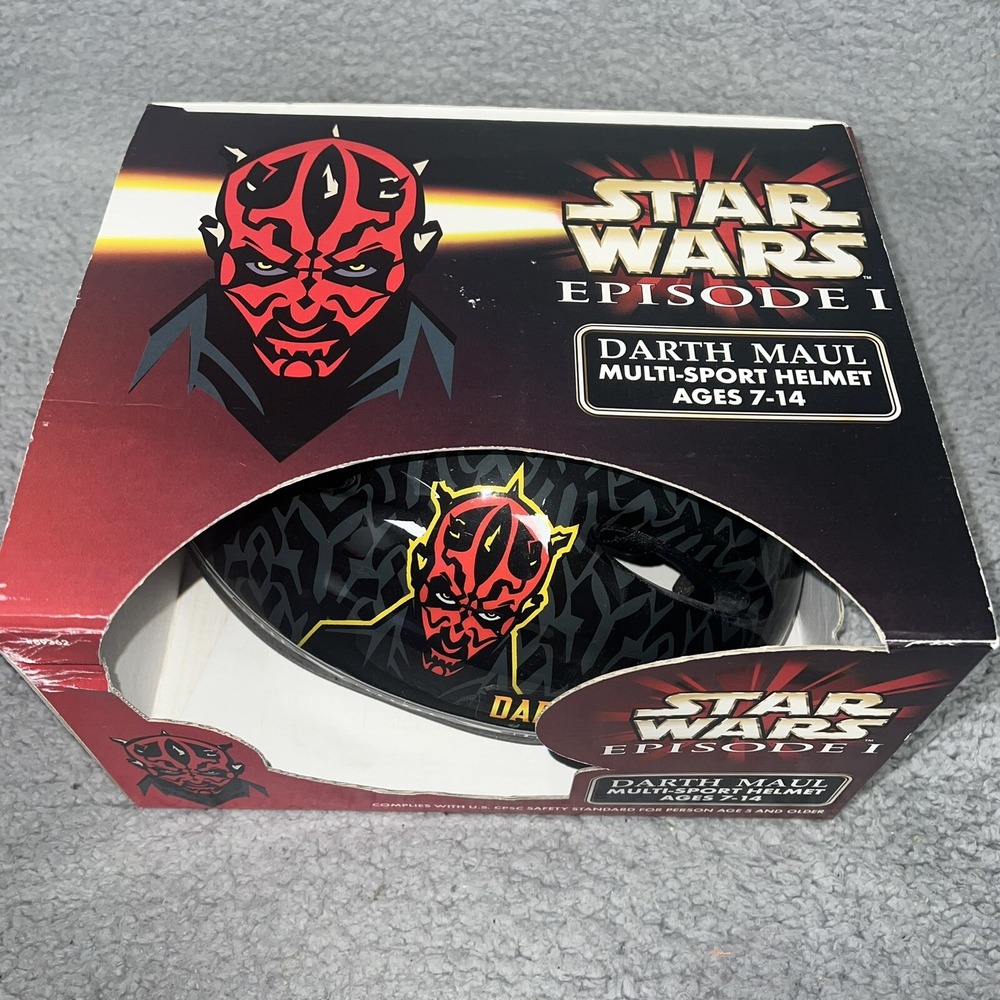 NWT Star Wars Episode I‎ Darth Maul Multi Sport Helmet